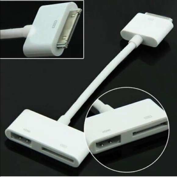 AV Digital 30-pin Adapter to HDMI to Connect Apple iPhone 4/4S and iPad 2&3 - Picture 2 of 4